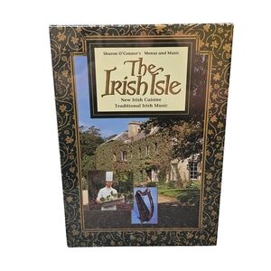 Sharon O’Connor's The Irish Isle Menu Cookbook and CD Music Volume XI - NEW